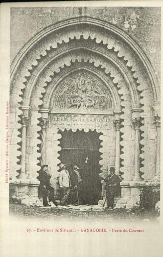 67 ENVIRONS DE SISTERON - GANAGOBIE - PORTE DU COUVENT_0