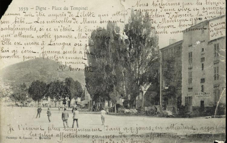 3959 - DIGNE - PLACE DU TEMPINET_0