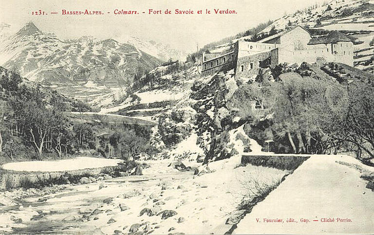 1231 - BASSES-ALPES - COLMARS - FORT DE SAVOIE ET LE VERDON_0