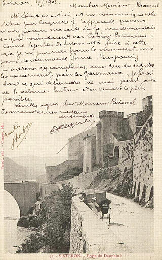 31 - SISTERON - PORTE DU DAUPHINE_0