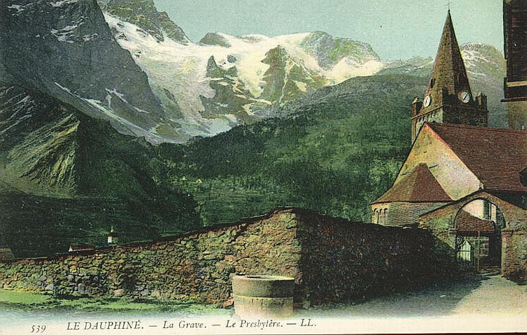 539 - LE DAUPHINE - LA GRAVE - LE PRESBYTERE_0