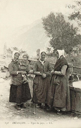 638 BRIANÇON. - Types du pays_0
