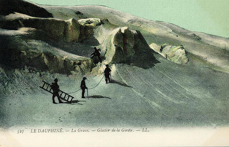 527 LE DAUPHINE - LA GRAVE - GLACIER DE LA GIROSE_0