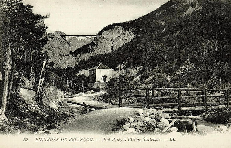 37  ENVIRONS DE BRIANÇON - PONT BALDY ET L'USINE ELECTRIQUE_0