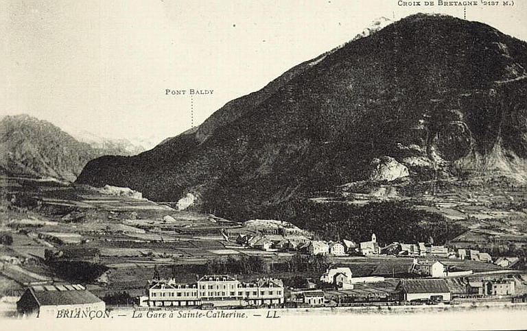 BRIANÇON - LA GARE A SAINTE-CATHERINE_0