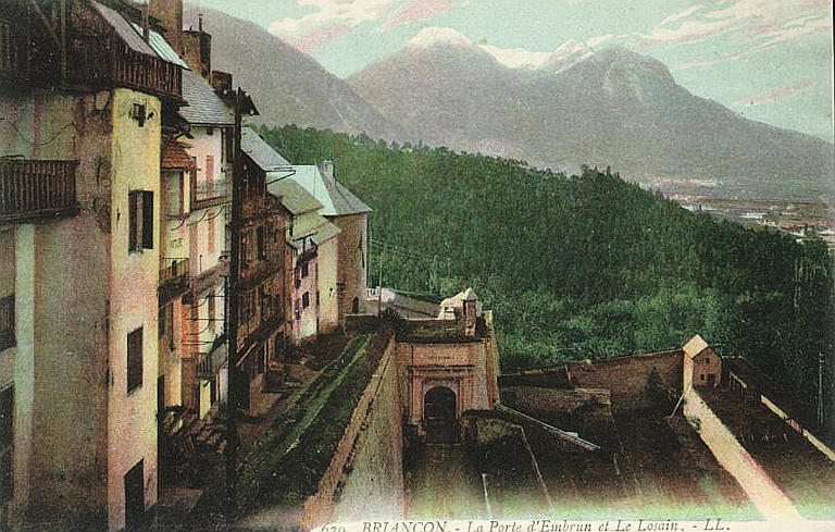 620 BRIANÇON - LA PORTE D'EMBRUN ET LE LOSAIN_0