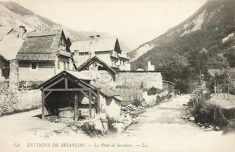 640 ENVIRONS DE BRIANÇON - LE PONT DE SERVIERES_0