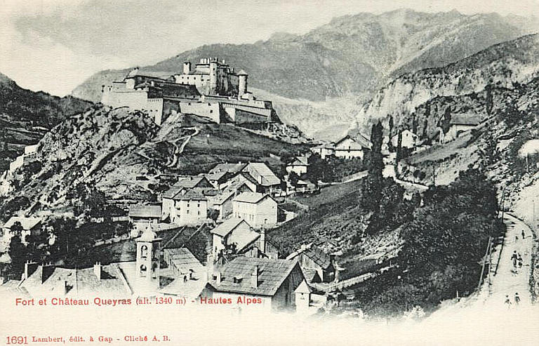 1691 - FORT ET CHATEAU QUEYRAS (ALT. 1340M) - HAUTES ALPES_0