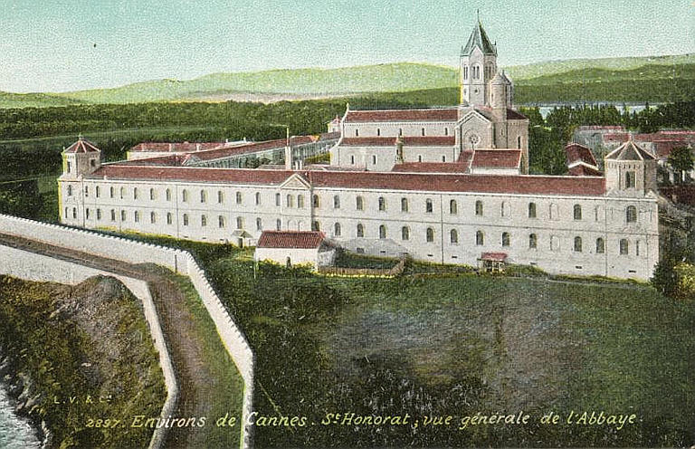 2897 - ENVIRONS DE CAGNES - ST HONORAT. VUE GENERALE DE L'ABBAYE_0