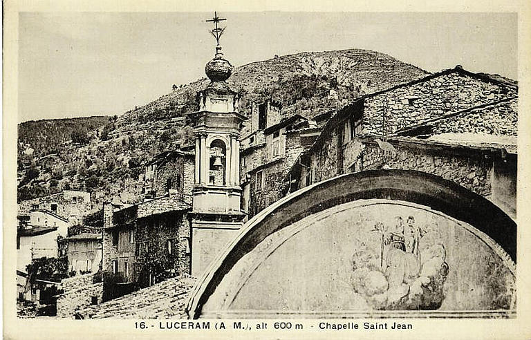 16 - LUCERAM (A.-M.) - ALT. 600 M. - CHAPELLE SAINT-JEAN_0