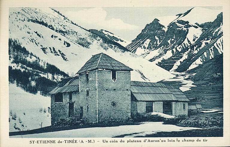 SAINT-ETIENNE-DE-TINEE (A.M.) - PLATEAU D'AURON AU LOIN LE CHAMP DE TIR_0