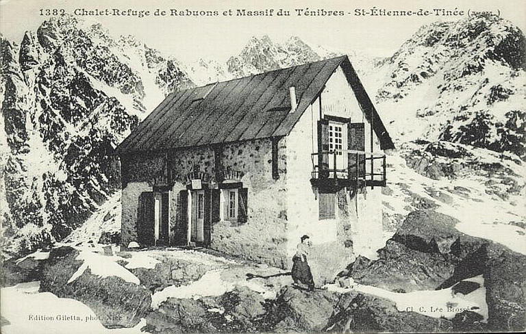 1382 - CHALET-REFUGE DE RABUONS ET MASSIF DU TENIBRE - ST-ETIENNE-DE-TINEE (A.M.)_0