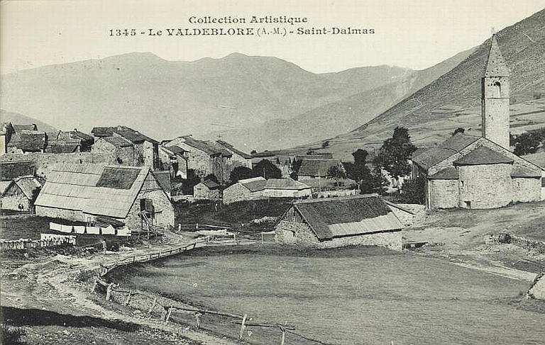 COLLECTION ARTISTIQUE / 1345. LE VALDEBLORE (A.M.) - SAINT-DALMAS_0
