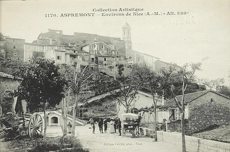 COLLECTION ARTISTIQUE / 1170. ASPREMONT - ENVIRONS DE NICE (A. M. ) - ALTITUDE. 530 M._0