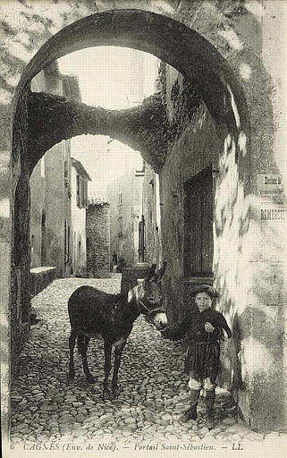 CAGNES (ENV. DE NICE) - PORTAIL SAINT SEBASTIEN_0