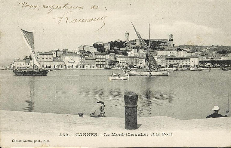 462. CANNES - LE MONT CHEVALIER ET LE PORT_0