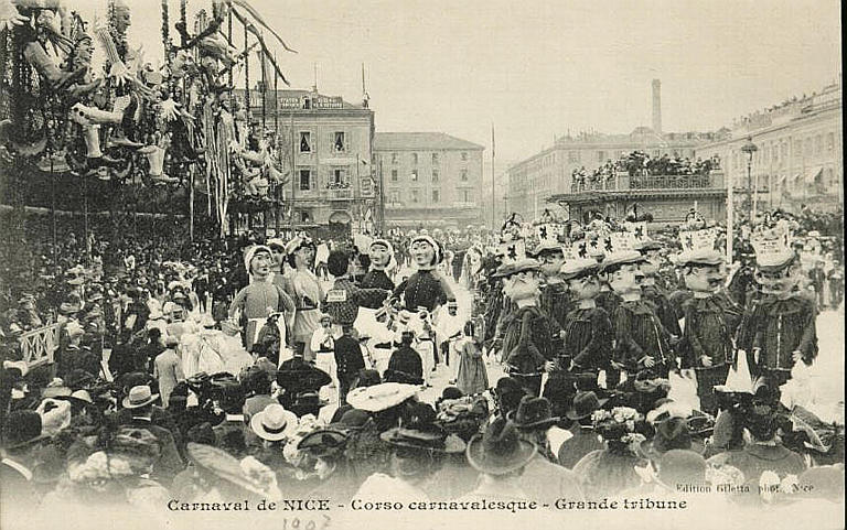 CARNAVAL DE NICE - CORSO CARNAVALESQUE - GRANDE TRIBUNE_0