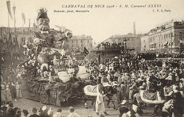 CARNAVAL DE NICE 1908 - S.M. - CARNAVAL XXXVI_0