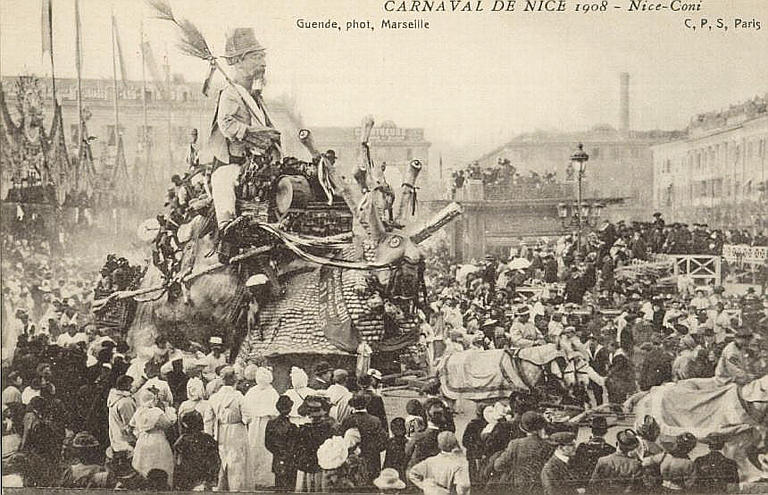 CARNAVAL DE NICE 1908 - NICE - CONI_0