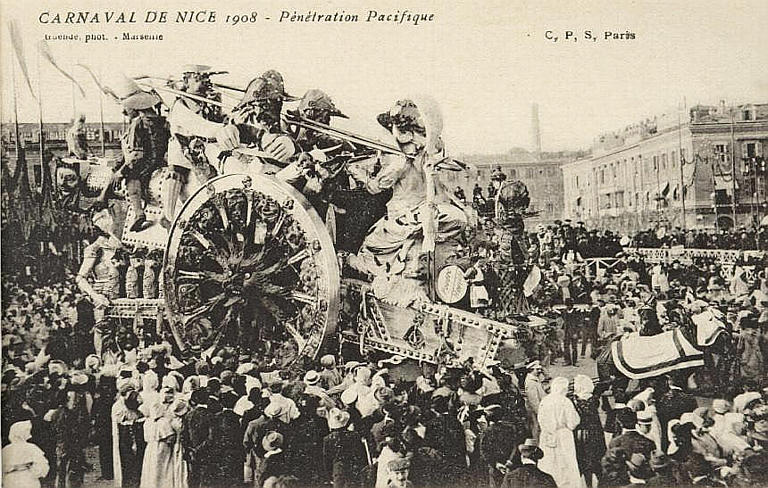 CARNAVAL DE NICE 1908 - PENETRATION PACIFIQUE_0