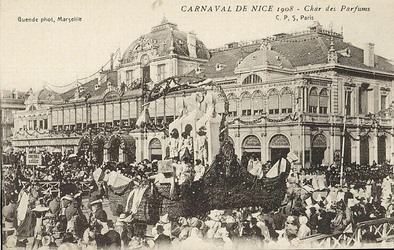 CARNAVAL DE NICE 1908 - CHAR DES PARFUMS_0