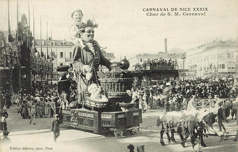 CARNAVAL DE NICE XXXIX - CHAR DE S.M. CARNAVAL_0