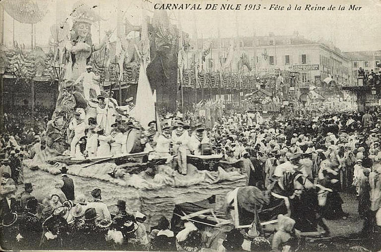 CARNAVAL DE NICE 1913 - FETE A LA REINE DE LA MER_0