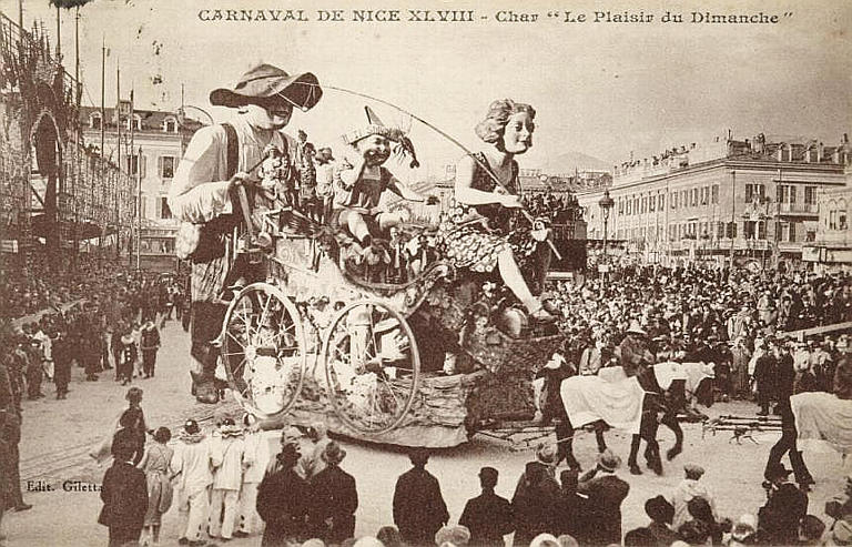 CARNAVAL DE NICE XVLIII - CHAR LE PLAISIR DU DIMANCHE_0