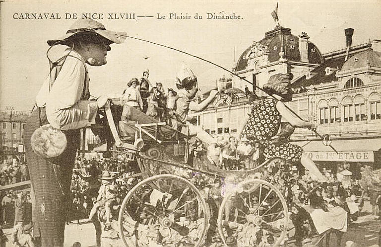 CARNAVAL DE NICE XVLIII - CHAR LE PLAISIR DU DIMANCHE_0