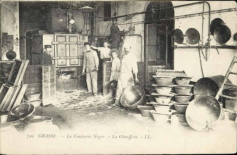 799. GRASSE - LA CONFISERIE NEGRE - LA CHAUFFERIE_0