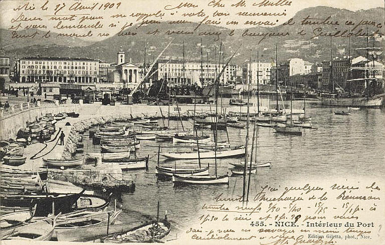 455. NICE - INTERIEUR DU PORT_0