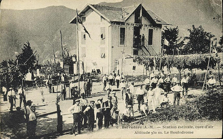 6. BELVEDERE (A.-M.) - STATION ESTIVABLE, CURE D'AIR / ALTITUDE 950 M. - LE BOULODROME_0