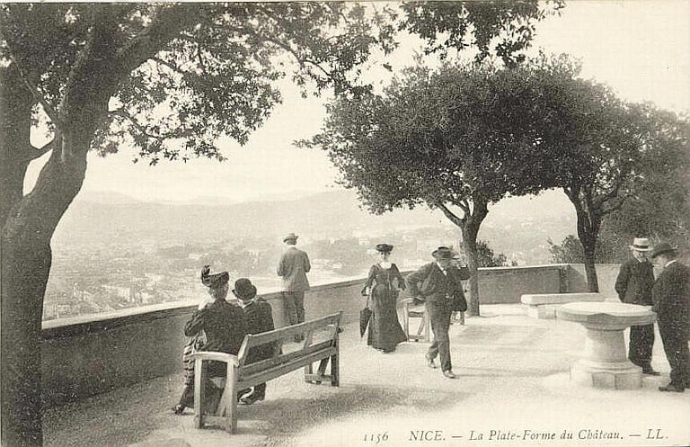 1156. NICE - LA PLATE-FORME DU CHATEAU_0