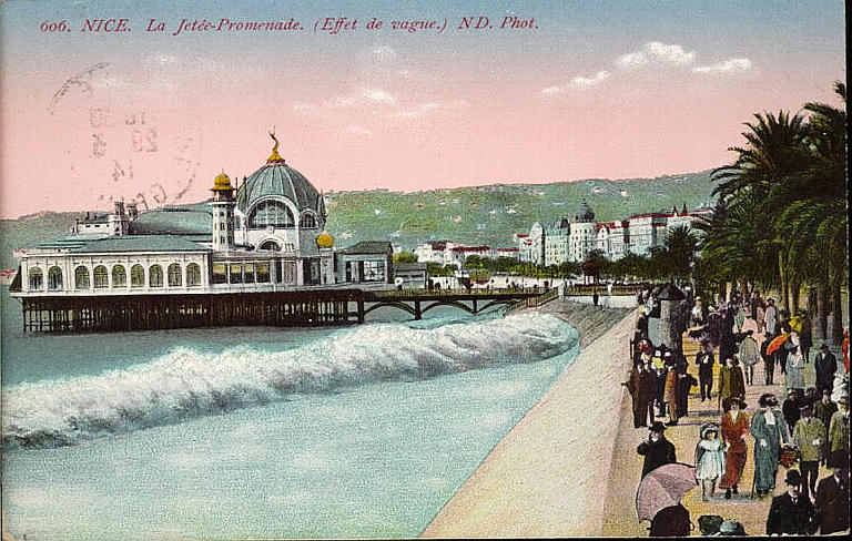 606. NICE - LA JETEE-PROMENADE (EFFET DE VAGUE)_0