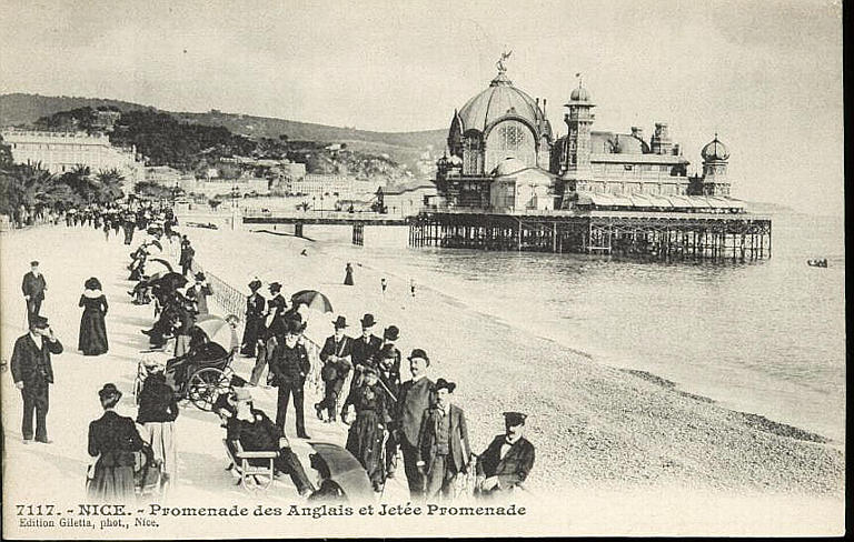 7117. NICE - PROMENADE DES ANGLAIS ET JETEE PROMENADE_0