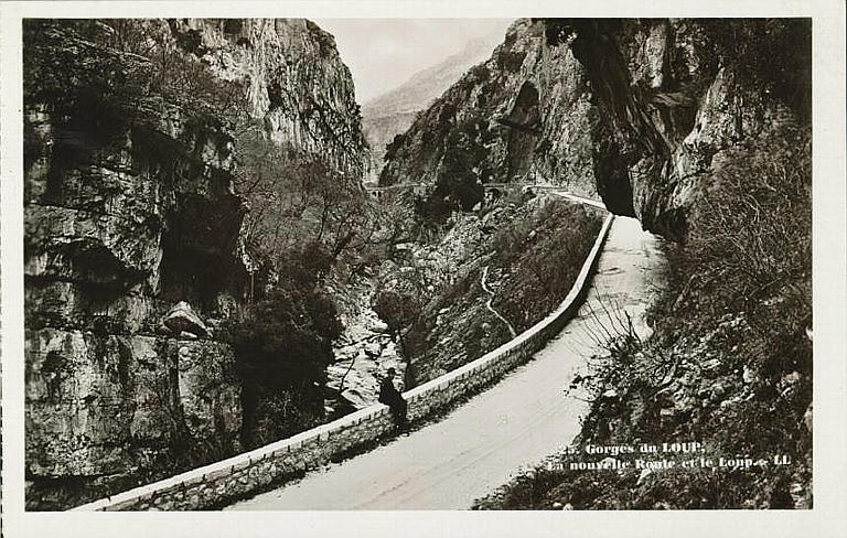 25. GORGES DU LOUP / LA NOUVELLE ROUTE ET LE LOUP_0