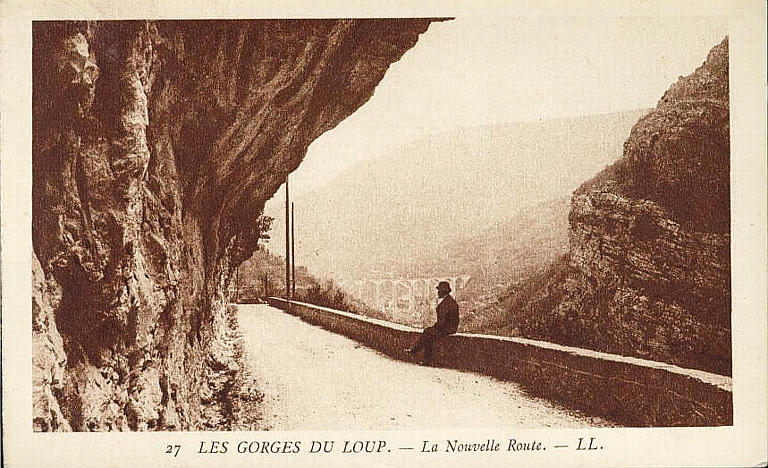 27. LES GORGES DU LOUP - LA NOUVELLE ROUTE_0