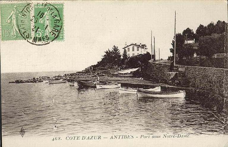 468. COTE-D'AZUR - ANTIBES - PORT SOUS NOTRE DAME_0
