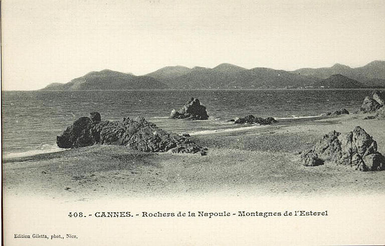 408. CANNES - ROCHERS DE NAPOULE - MONTAGNES DE L'ESTEREL_0