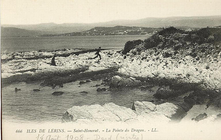 666. ILES DE LERINS - SAINT-HONORAT - LA POINTE DU DRAGON_0