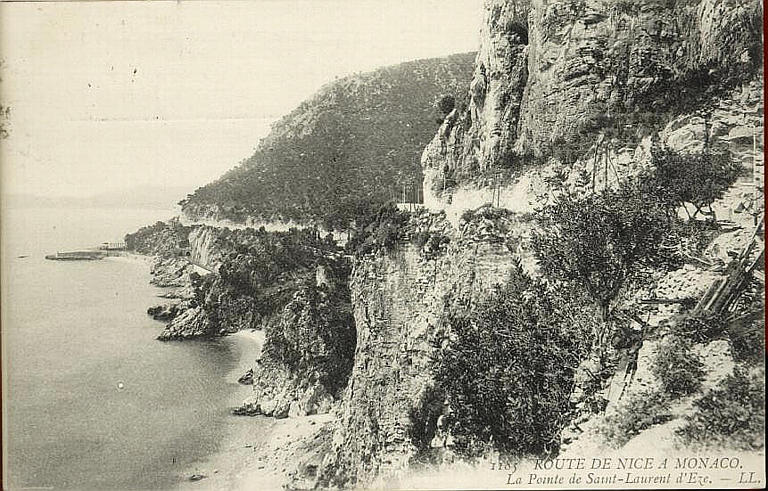 1185. ROUTE DE NICE A MONACO / LA POINTE DE SAINT-LAURENT D'EZE_0
