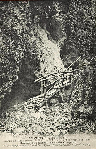 LEVENS (A.-M.), ALTITUDE 570 M. - GORGES DE L'ENFER - SAUT DU CRAPEAU_0