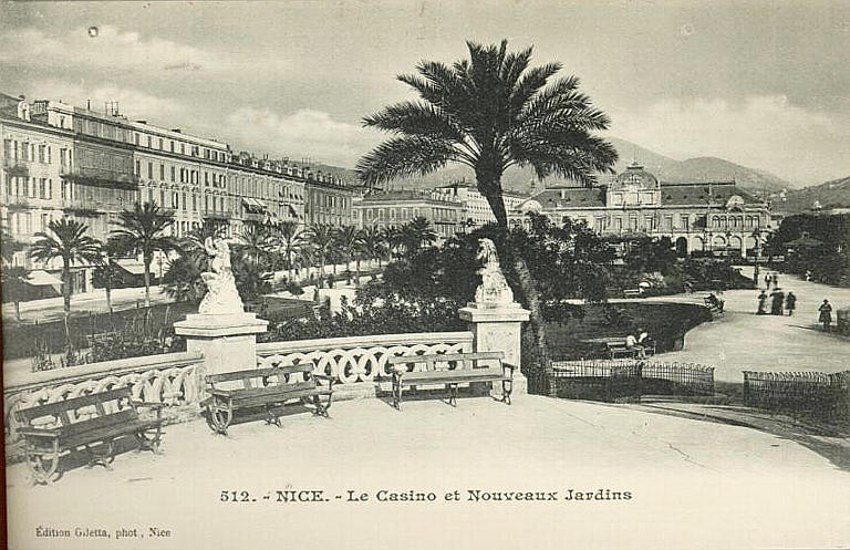 512. NICE - LE CASINO ET LES NOUVEAUX JARDINS_0