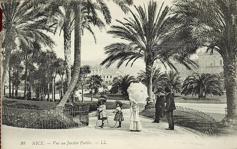 98. NICE - VUE AU JARDIN PUBLIC_0