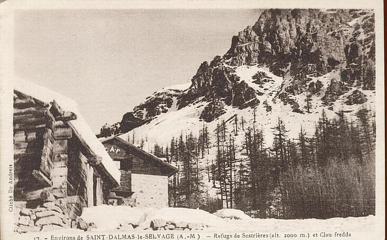 ENVIRONS DE SAINT-DALMAS-LE-SELVAGE (A.-M.) - REFUGE DE SESTRIERES (ALTITUDE 2000 M.) et CIAU-FREDDA_0