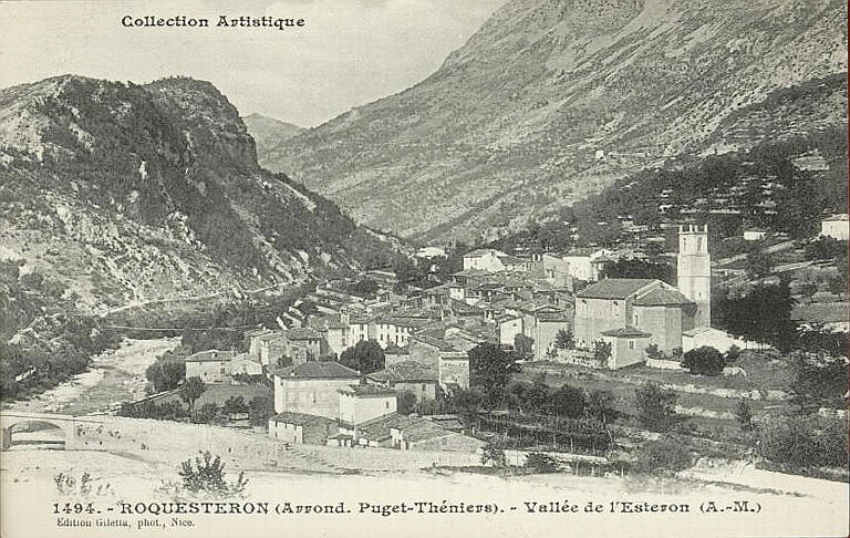 1494. ROQUESTERON (ARROND. PUGET-THENIERS) - VALLEE DE L'ESTERON (A.-M.)_0