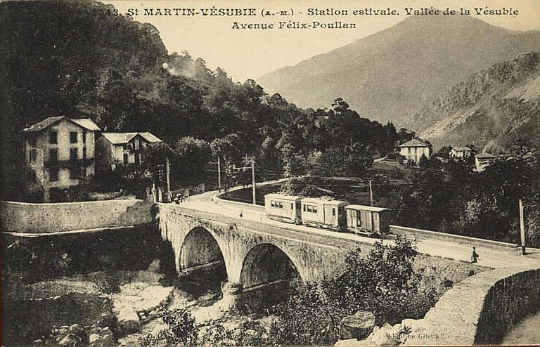 ST-MARTIN-VESUBIE (A.-M.) - STATION ESTIVALE - VALLEE DE LA VESUBIE / AVENUE FELIX POULLAN_0