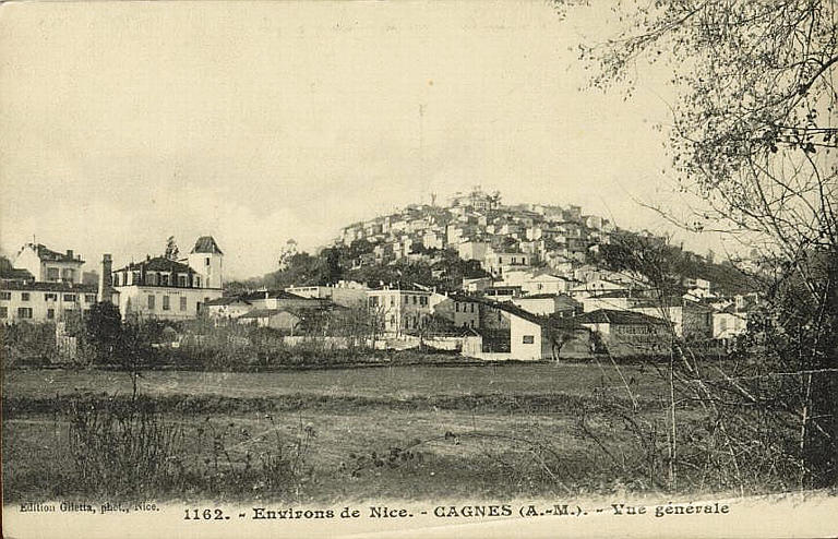 1162 ENVIRONS DE NICE - CAGNES (A.-M.) - VUE GENERALE_0