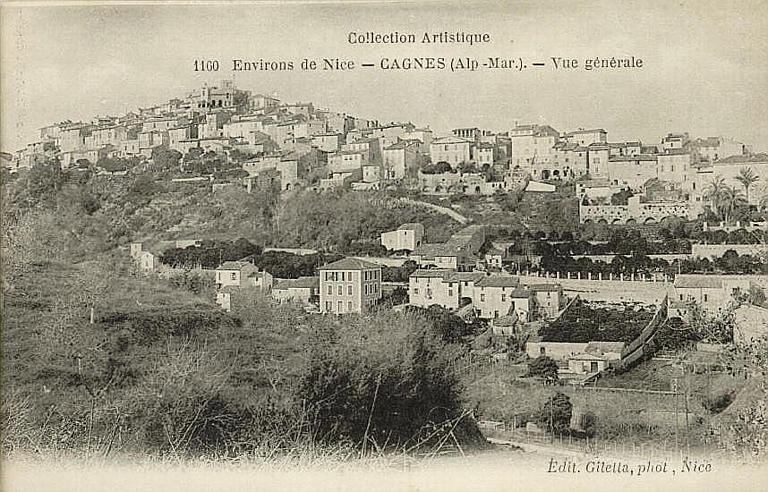 COLLECTION ARTISTIQUE / 1160 ENVIRONS DE NICE - CAGNES (ALP.-MAR.) - VUE GENERALE_0
