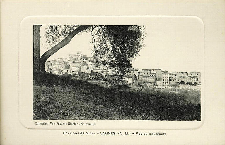 ENVIRONS DE NICE - CAGNES (A.-M.) - VUE AU COUCHANT_0